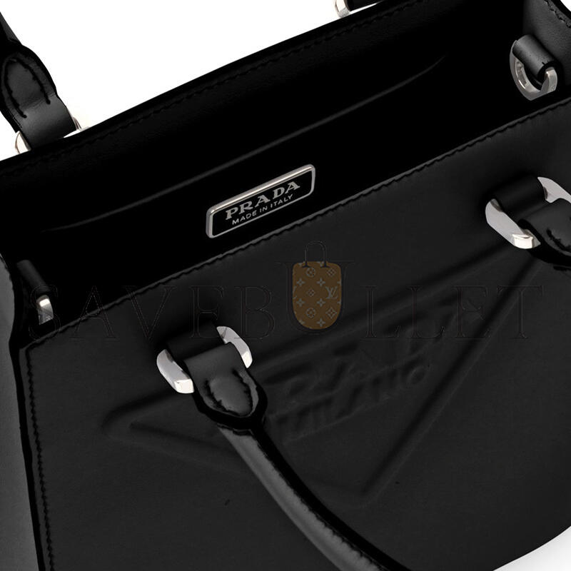 PRADA SMALL SAFFIANO LEATHER SATCHEL 1BA333 (19*17*6cm) 